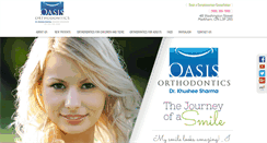 Desktop Screenshot of oasis-ortho.com